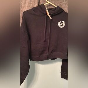 Victoria's Secret Black Hoodie Sweater